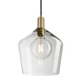 Sleek Schoolhouse Pendant – 10 Inch Glass Shade