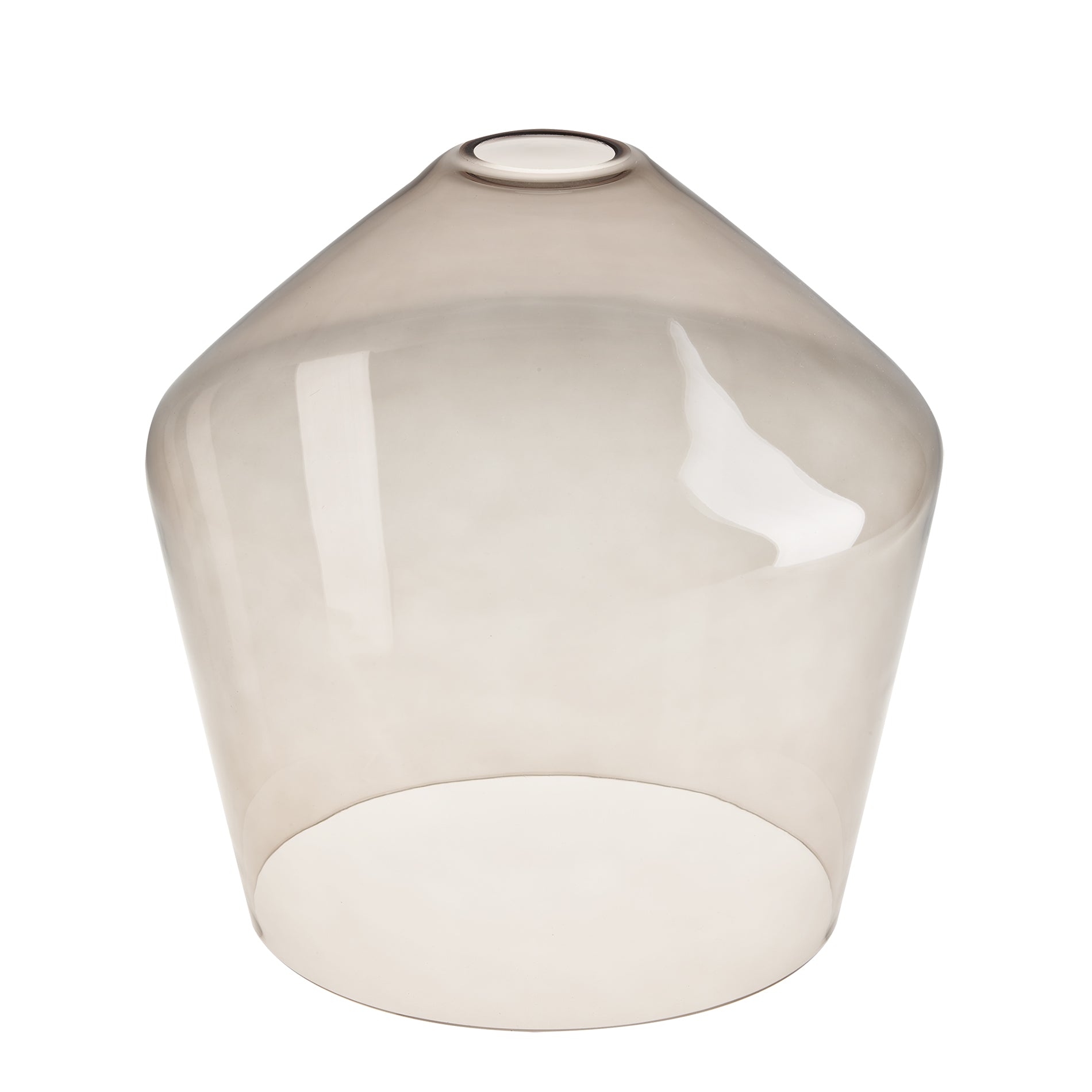 Sleek Schoolhouse Pendant – 10 Inch Glass Shade