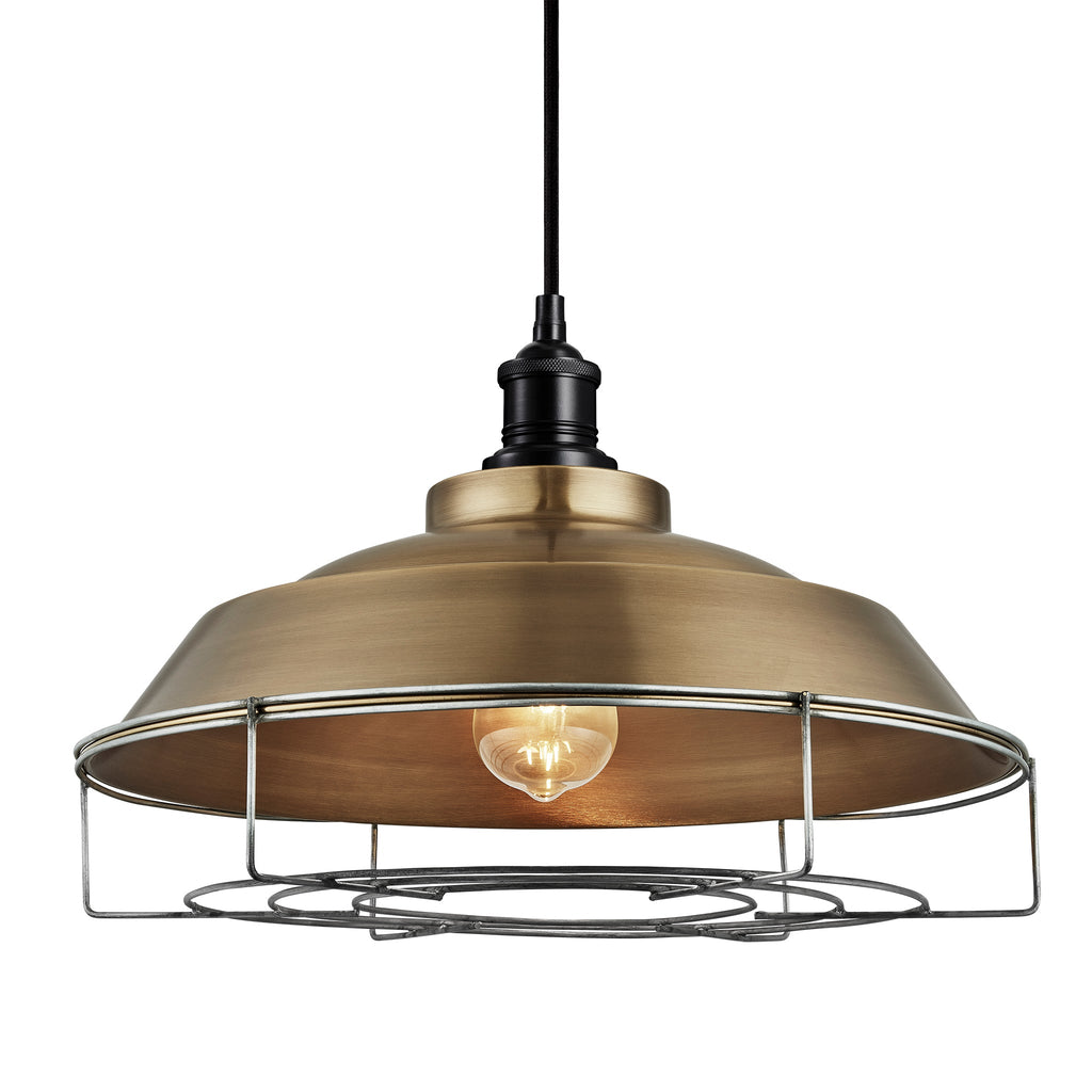 Brooklyn Step Pendant Light - 16 Inch