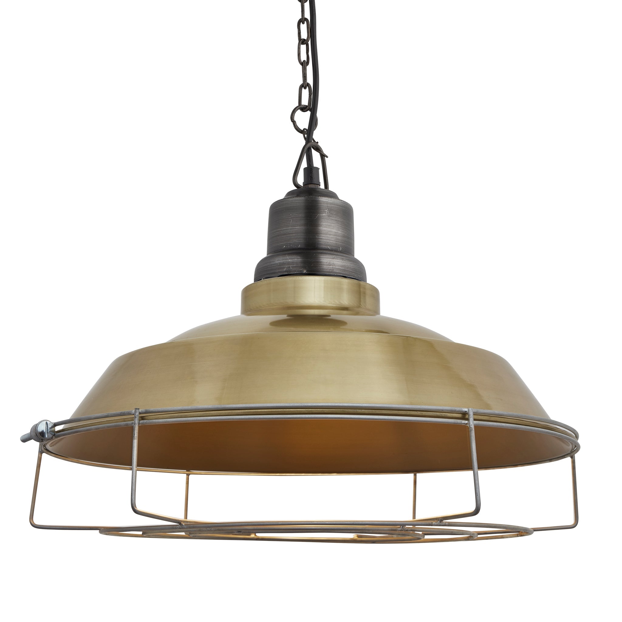 Brooklyn Step Pendant Light - 16 Inch - Chain Holder