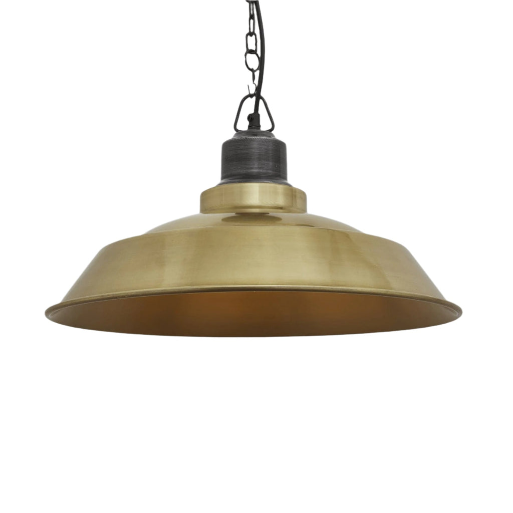 Brooklyn Step Pendant Light - 16 Inch - Chain Holder