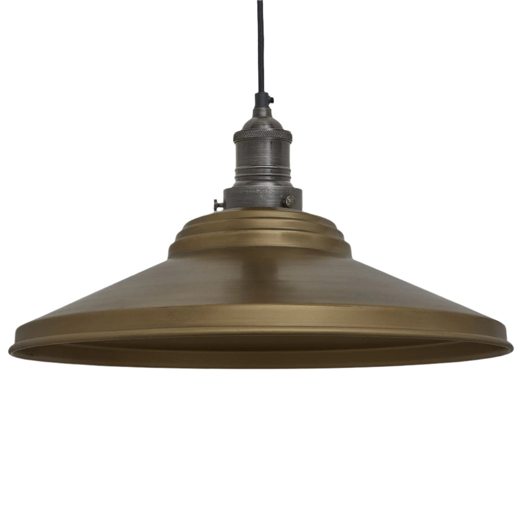Brooklyn Giant Step Pendant - 18 Inch - Brass