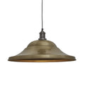 Brooklyn Giant Hat Pendant - 21 Inch - Brass