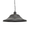 Brooklyn Giant Hat Pendant - 21 Inch - Pewter - Chain Holder