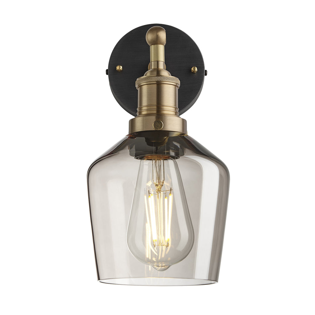 Brooklyn Glass Schoolhouse Wall Light - 5.5 Inch
