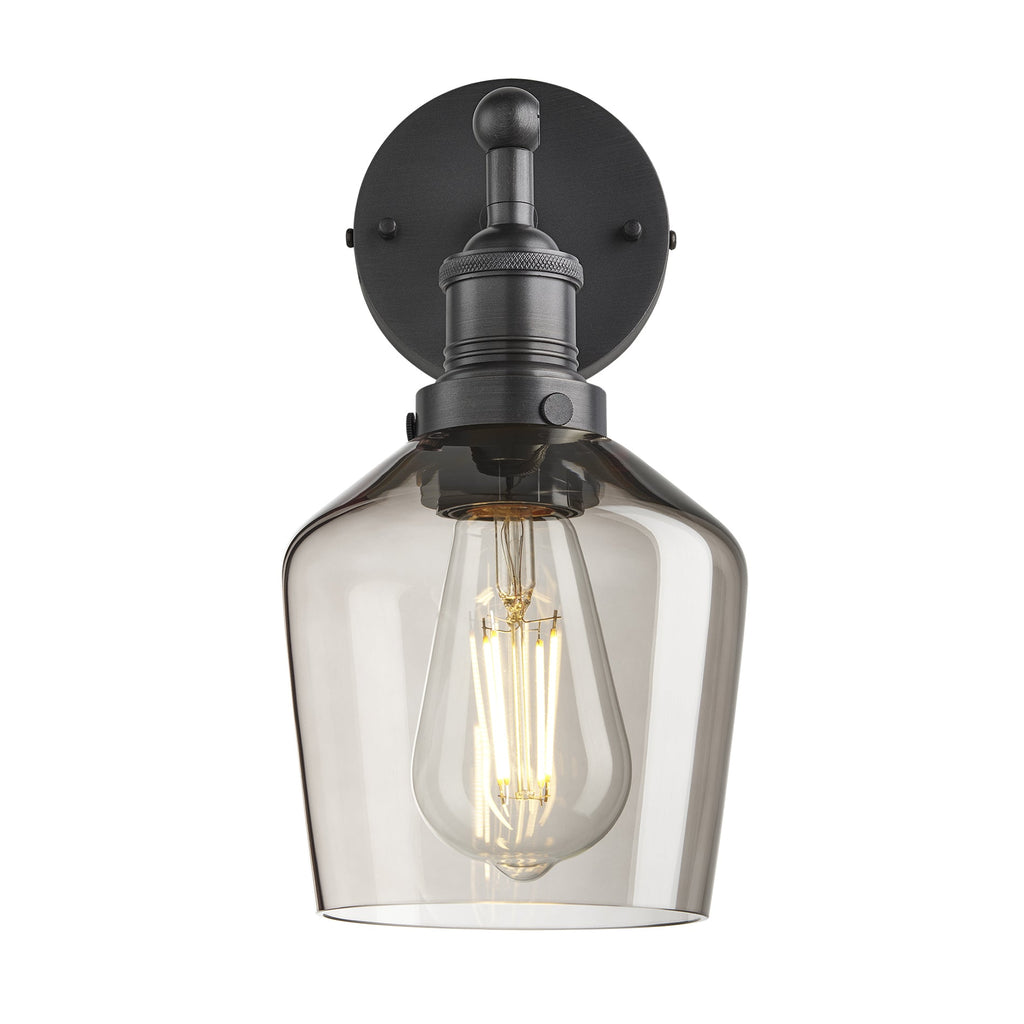 Brooklyn Glass Schoolhouse Wall Light - 5.5 Inch