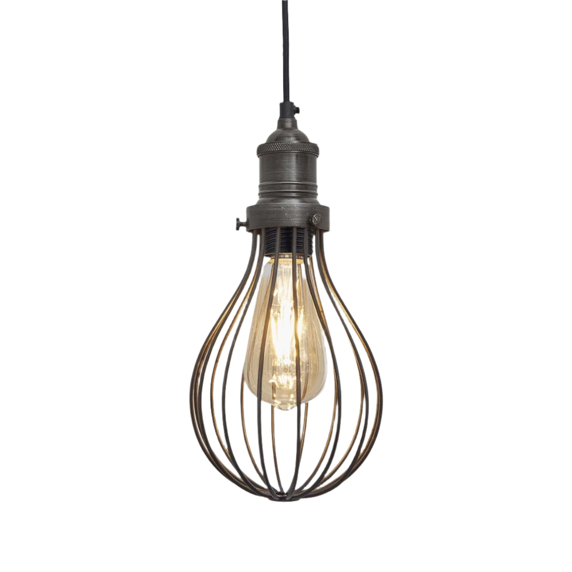 Brooklyn Balloon Cage Pendant - 6 Inch