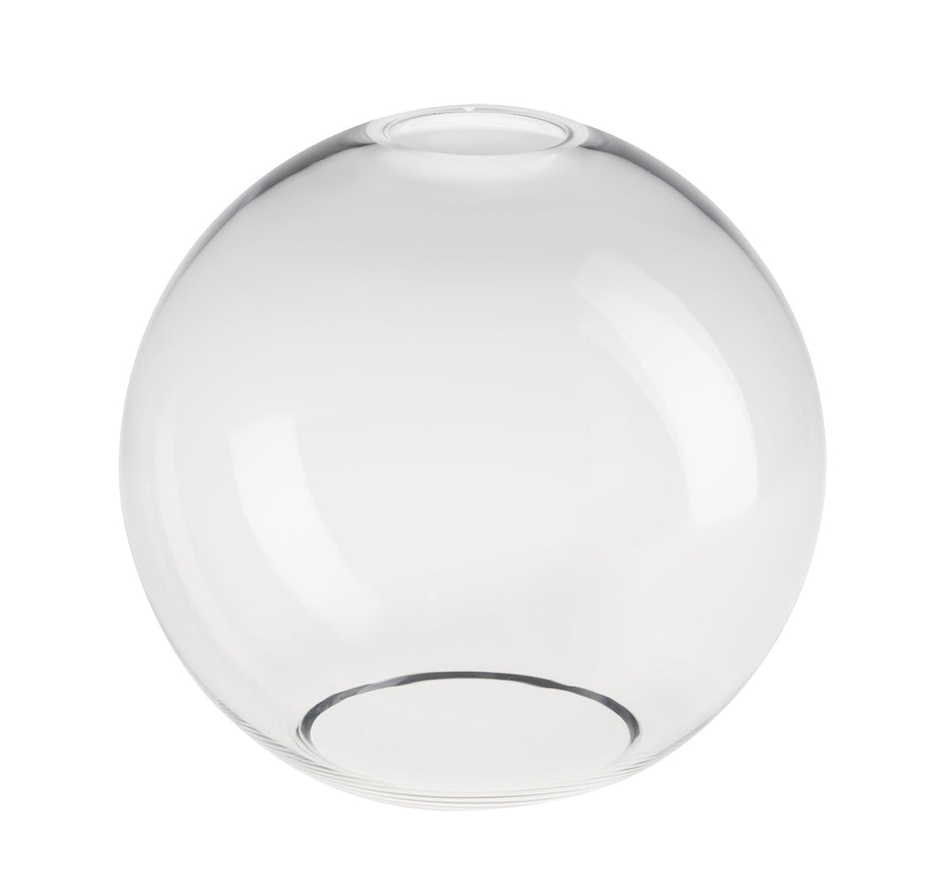 Albany Glass Globe Single Wall Light - 7 Inch