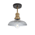 Brooklyn Glass Dome Flush Mount - 8 Inch
