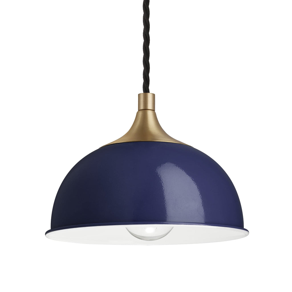 Chelsea Colourful Dome Pendant - 8 Inch