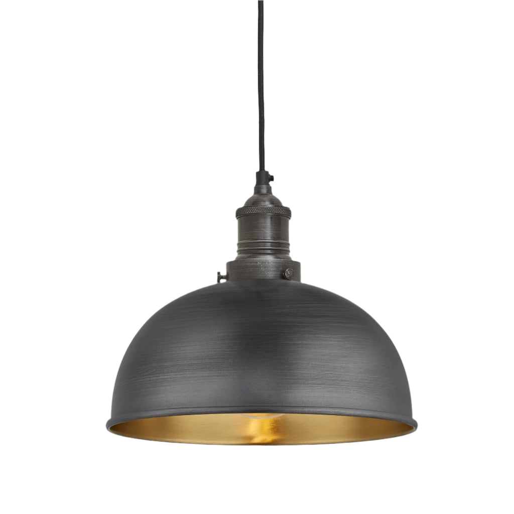 Brooklyn Dome Pendant Light - 8 Inch