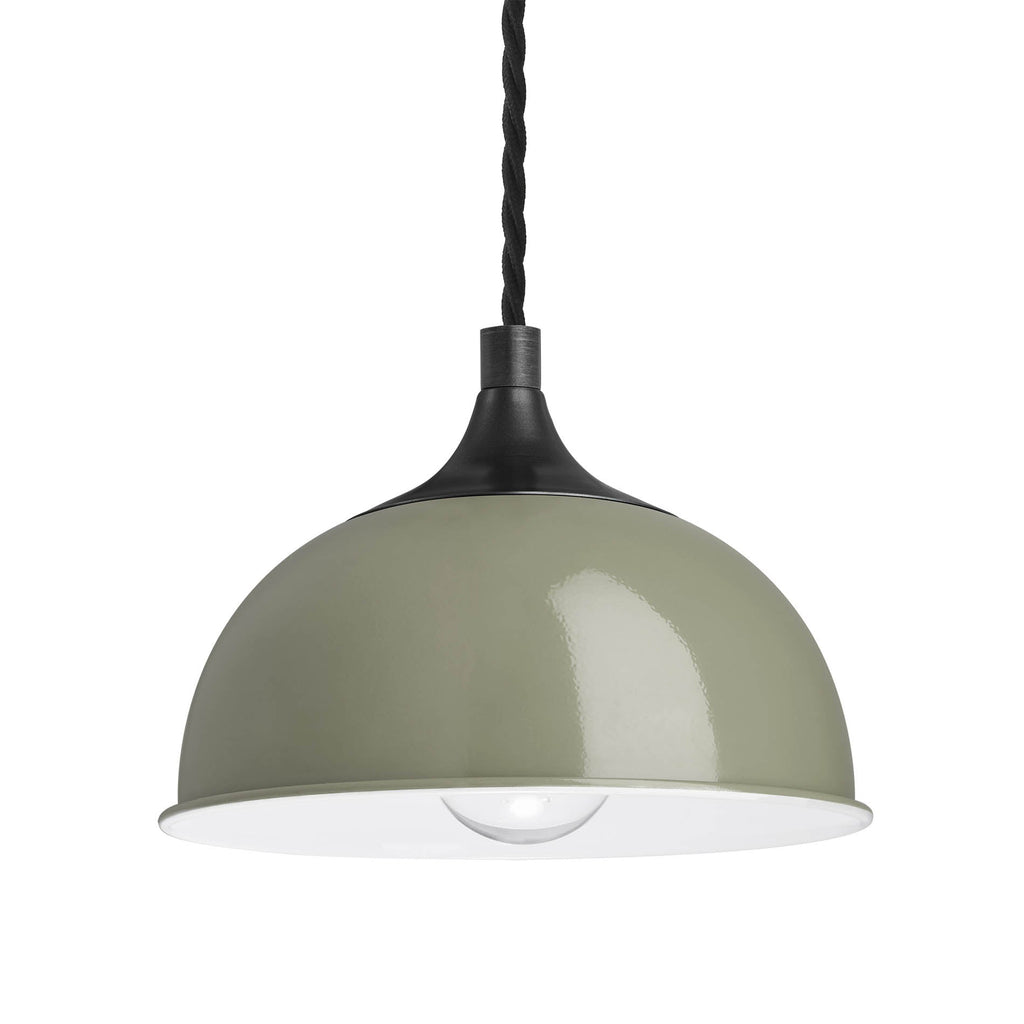 Chelsea Colourful Dome Pendant - 8 Inch