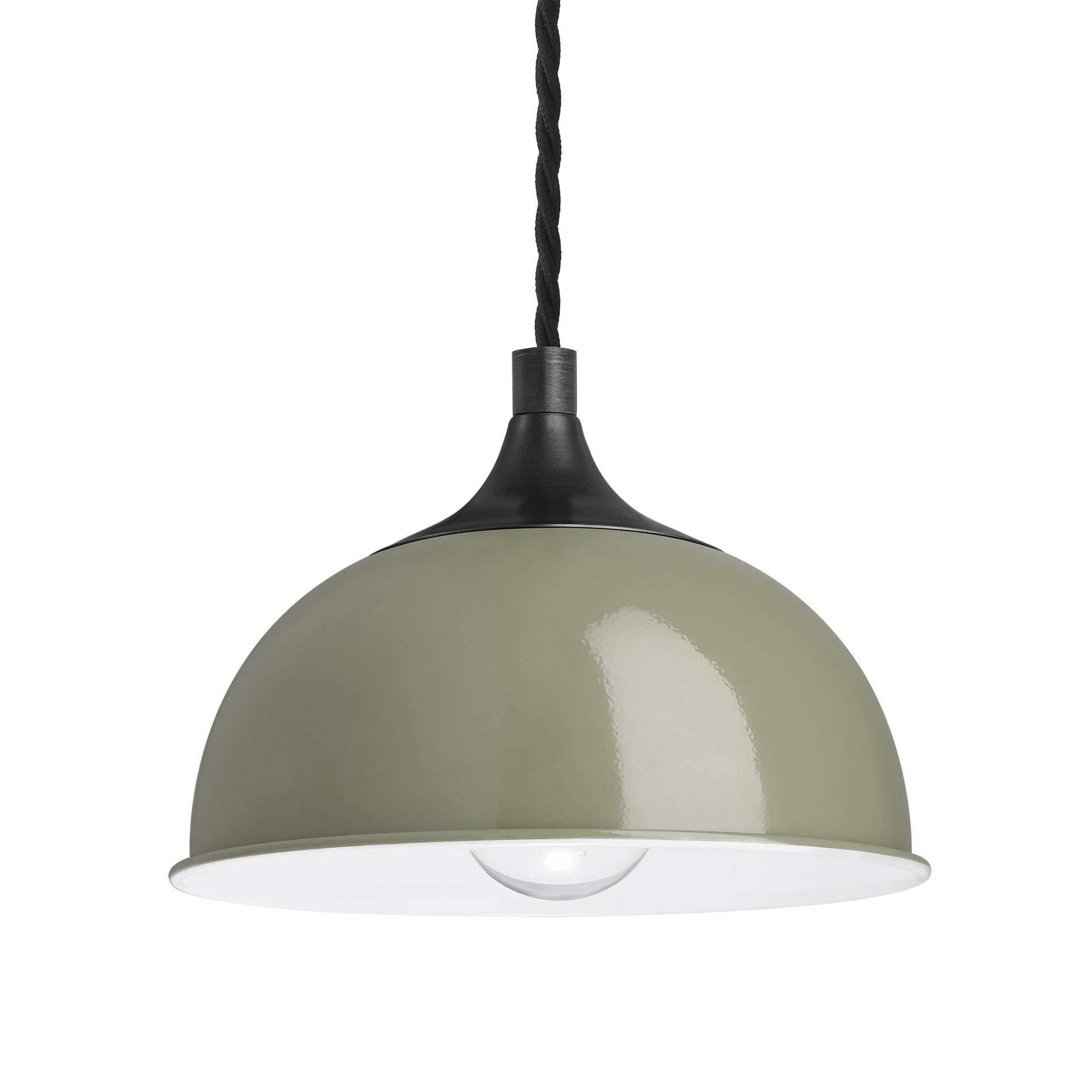 Chelsea Colourful Dome Pendant - 8 Inch