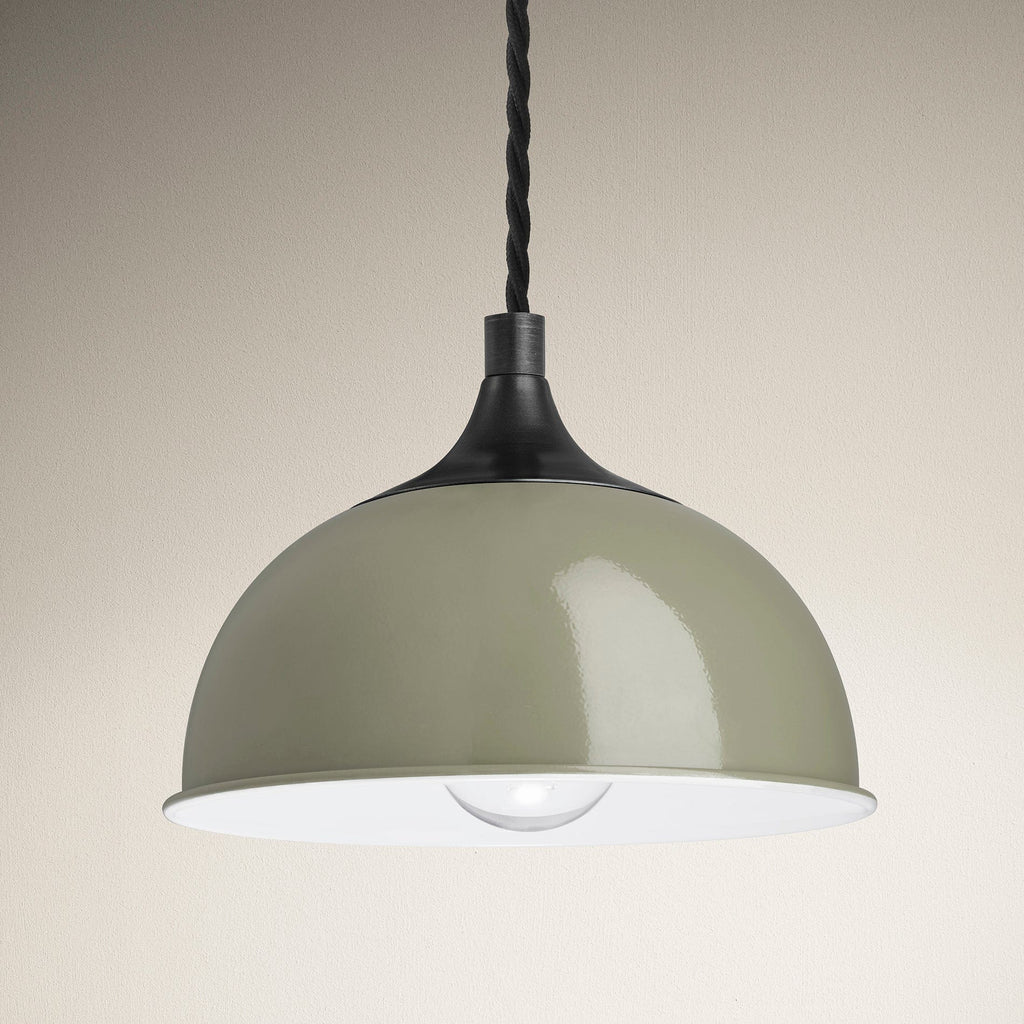 Chelsea Colourful Dome Pendant - 8 Inch