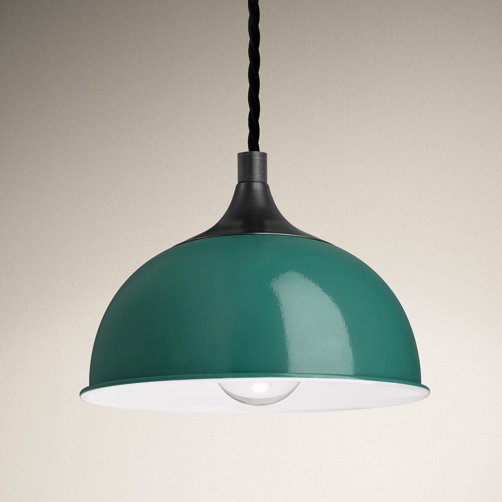 Chelsea Colourful Dome Pendant - 8 Inch