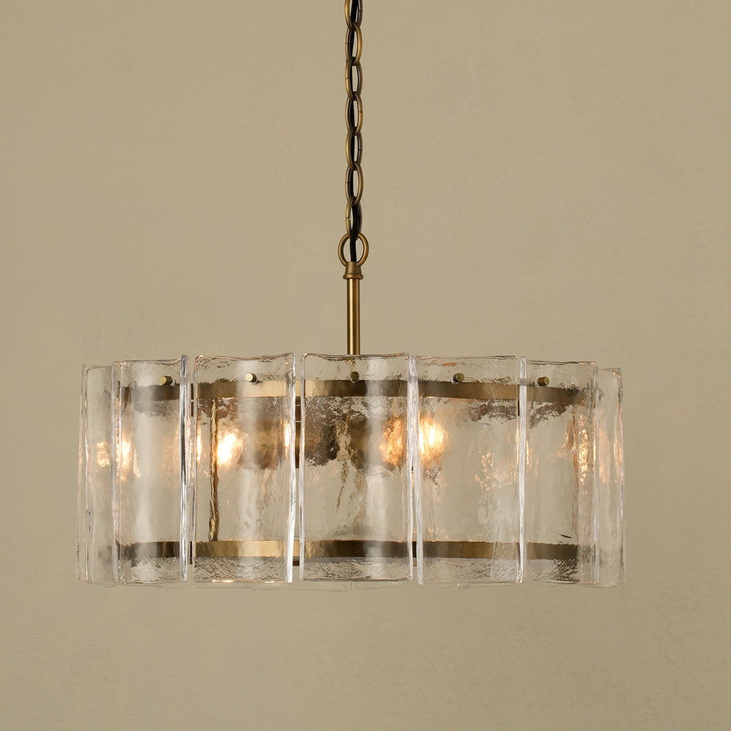 Amberley Round Chandelier Light - 22 Inch