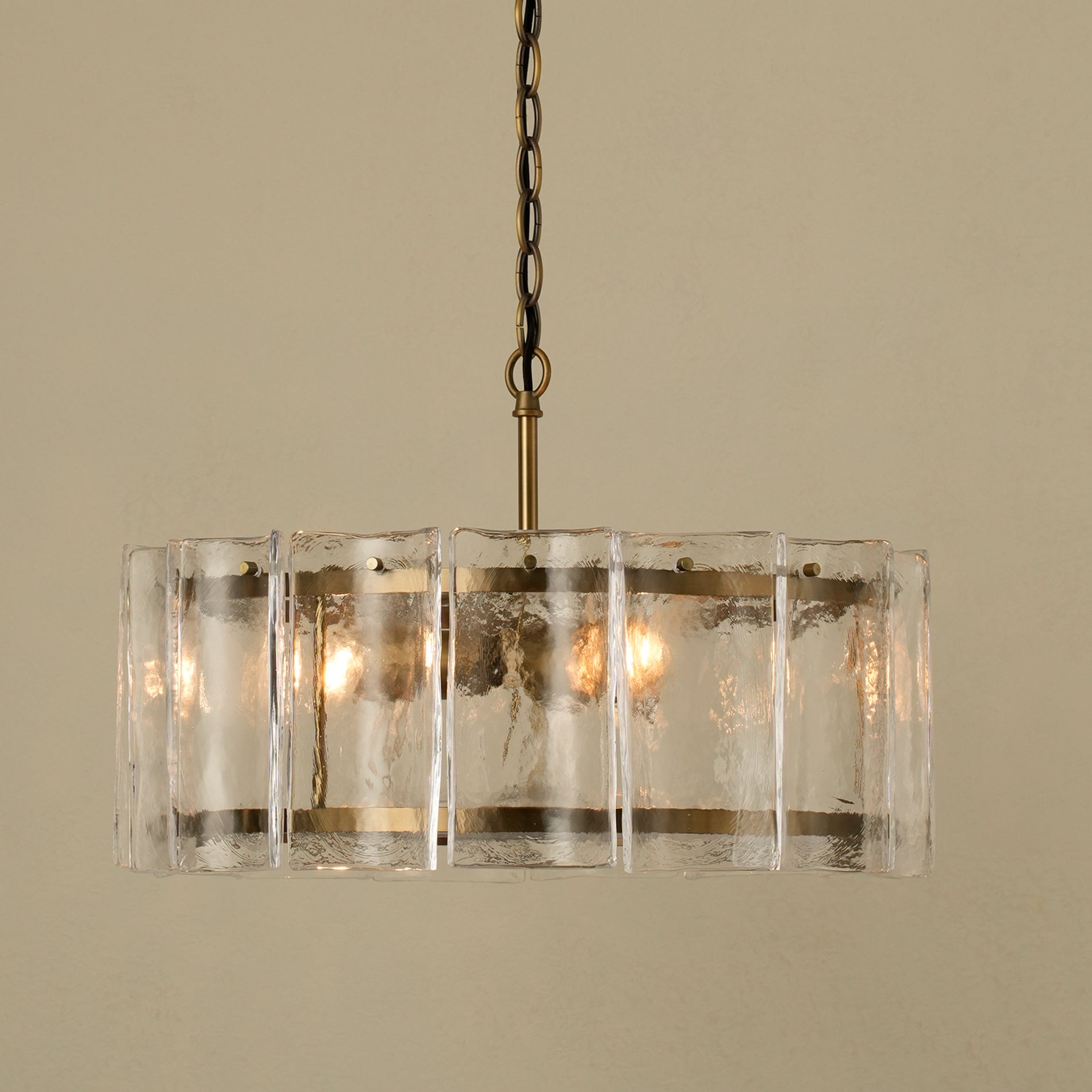 Amberley Round Chandelier Light - 22 Inch