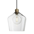Albany Glass Schoolhouse Pendant Light - 10 Inch