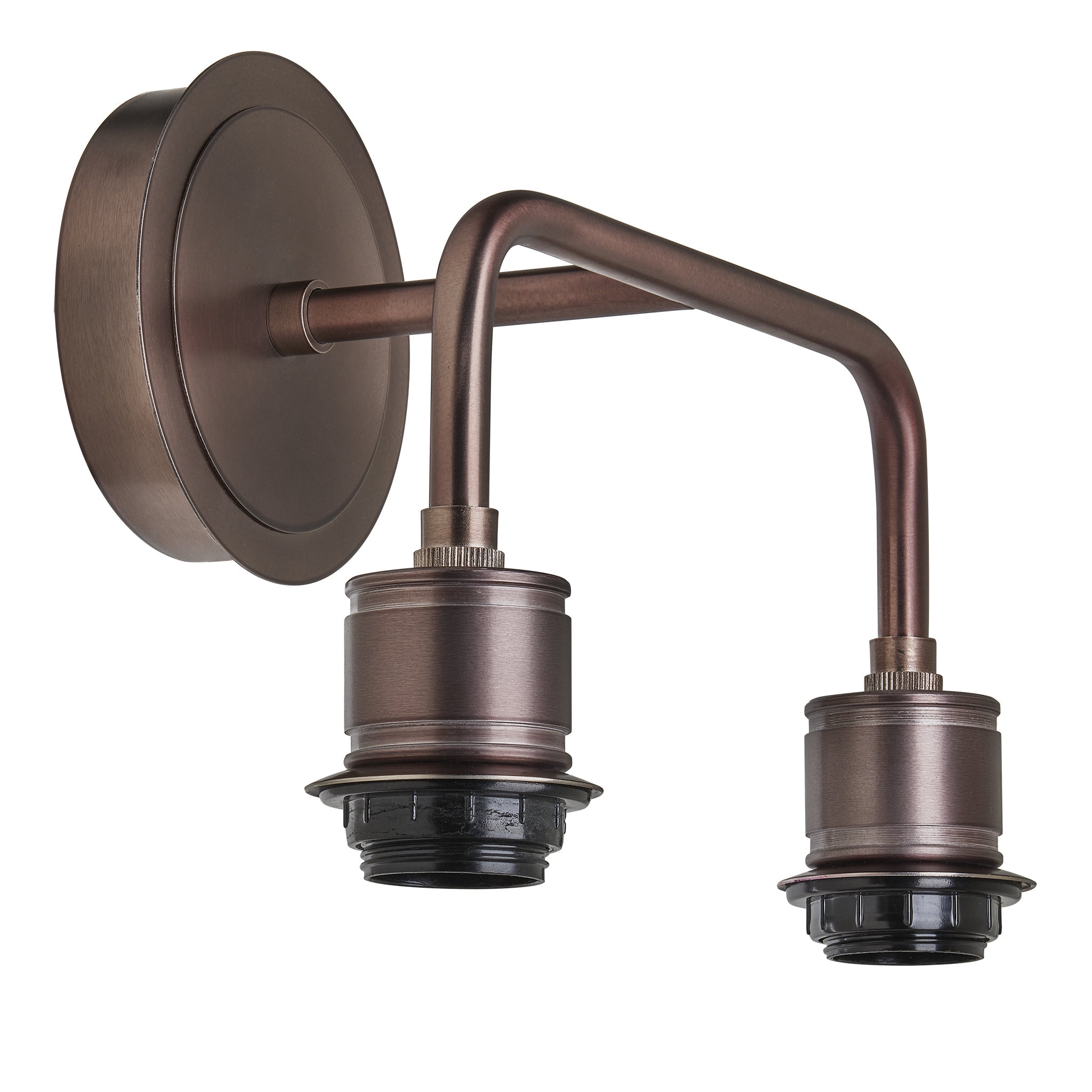 Albany Glass Globe Double Wall Light - 7 Inch