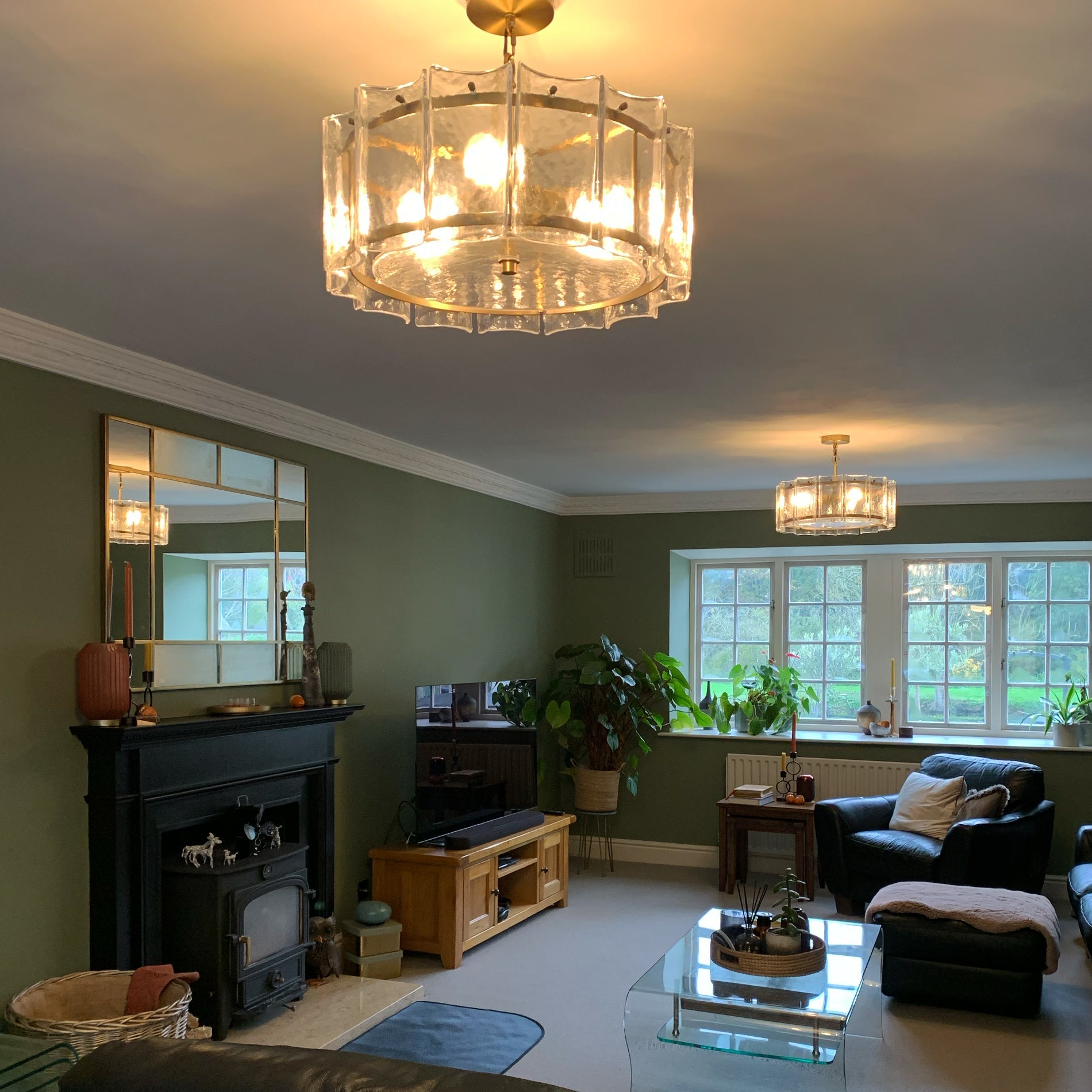 Amberley Round Chandelier Light - 22 Inch