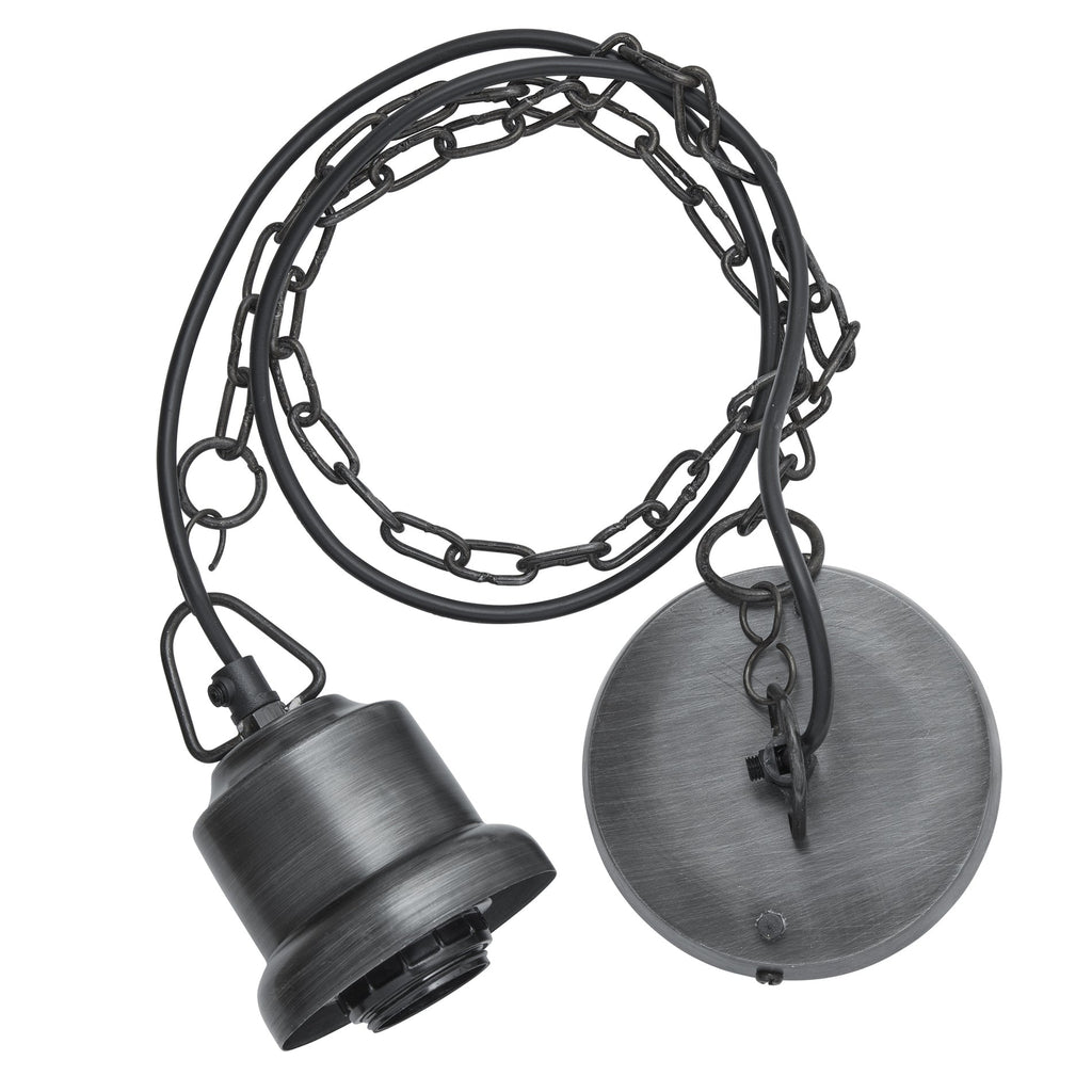 Brooklyn Dome Pendant - 17 Inch - Chain Holder