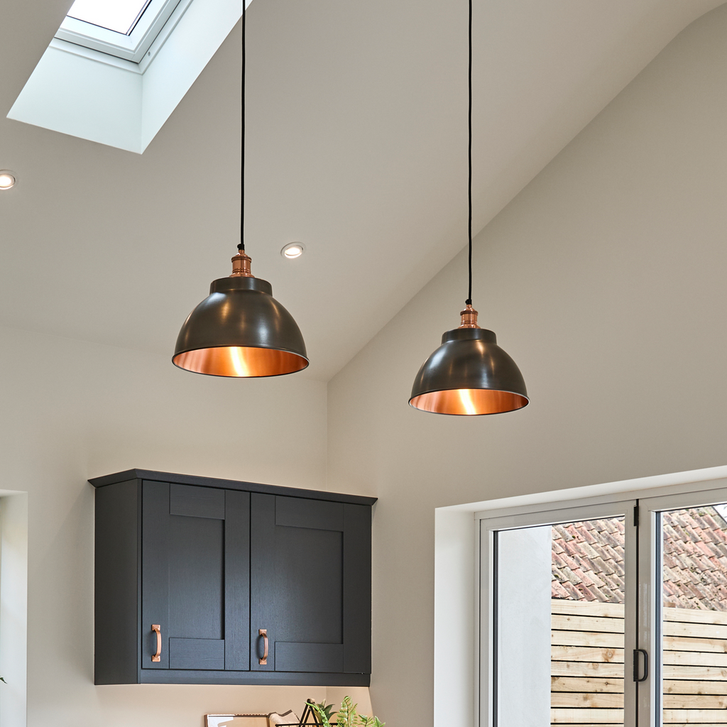 Brooklyn Dome Pendant Light - 13 Inch