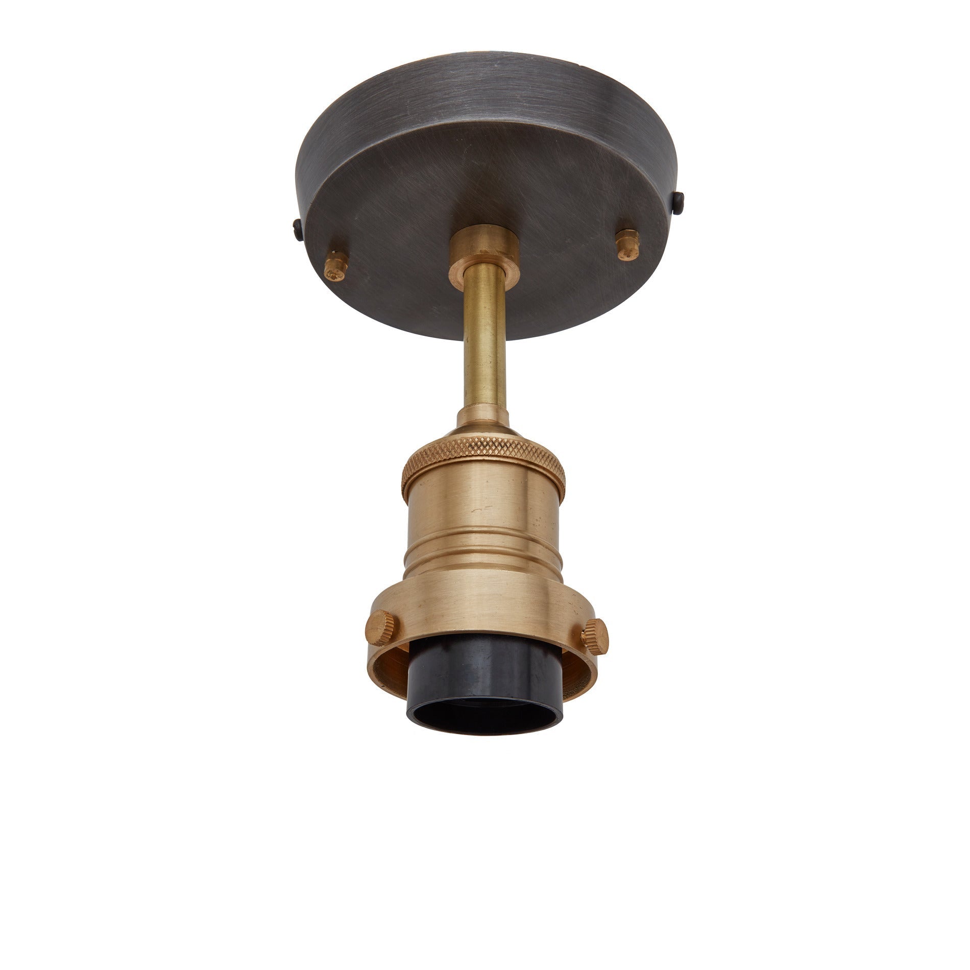 Brooklyn Glass Schoolhouse Flush Mount - 10 Inch