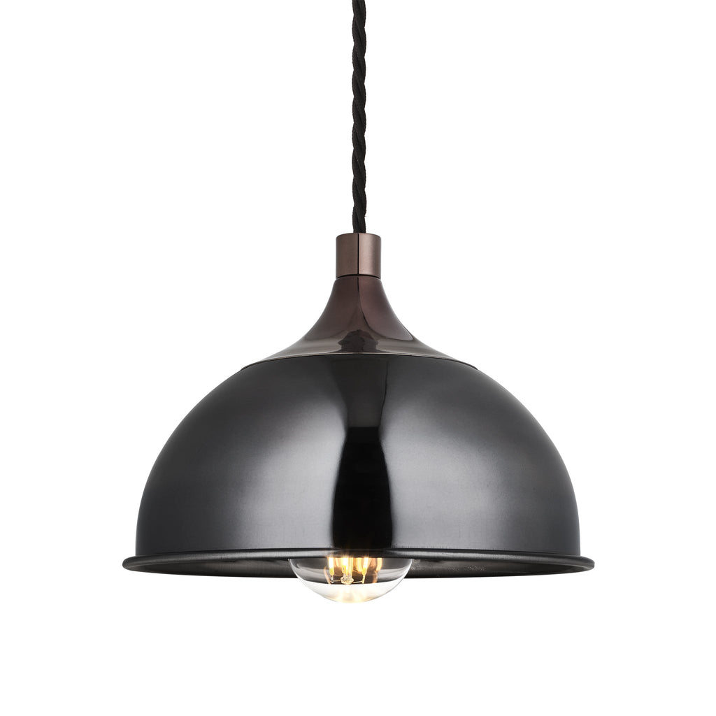 Chelsea Colourful Dome Pendant - 8 Inch