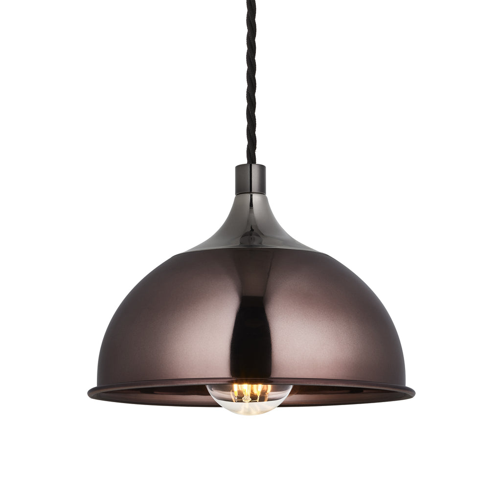 Chelsea Colourful Dome Pendant - 8 Inch