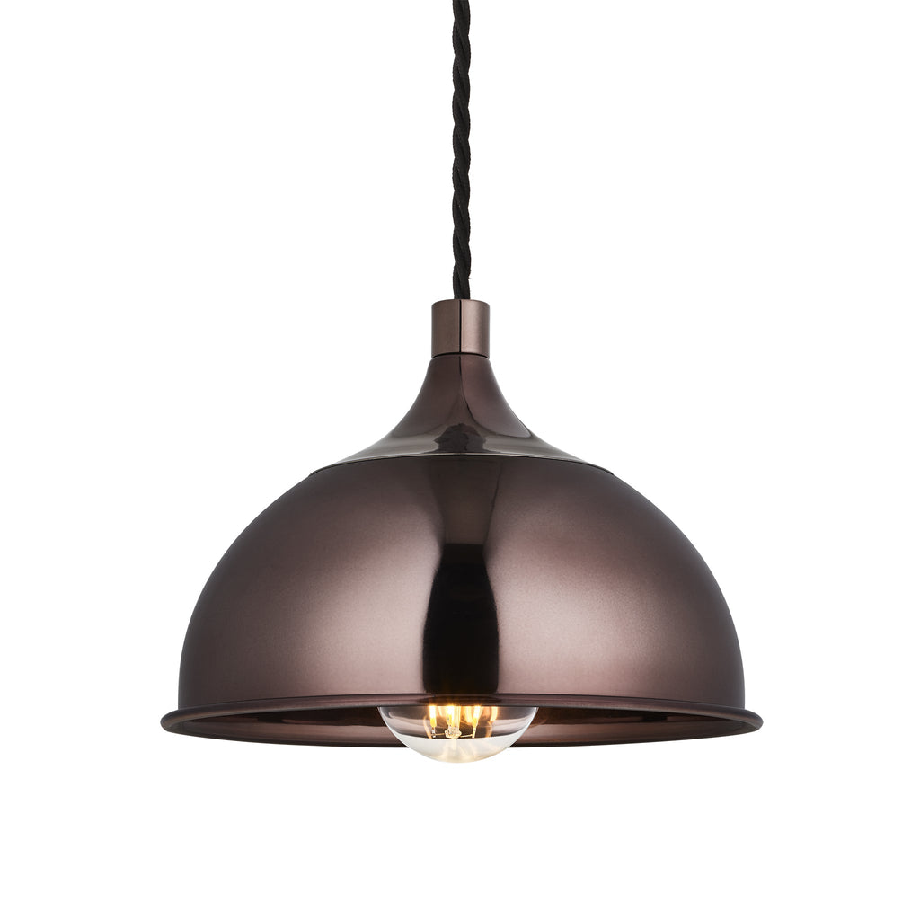 Chelsea Colourful Dome Pendant - 8 Inch