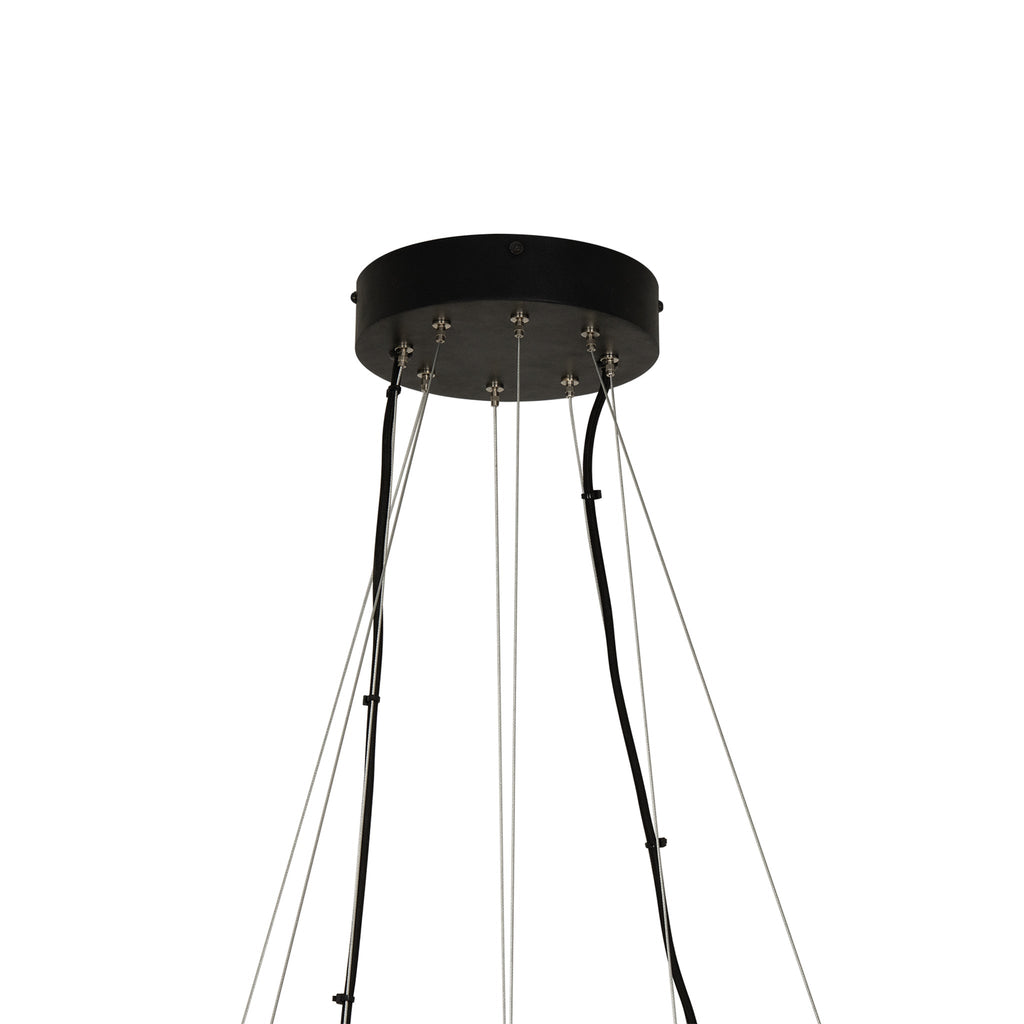 Epping Ring Paper Pendant Light - Ivory