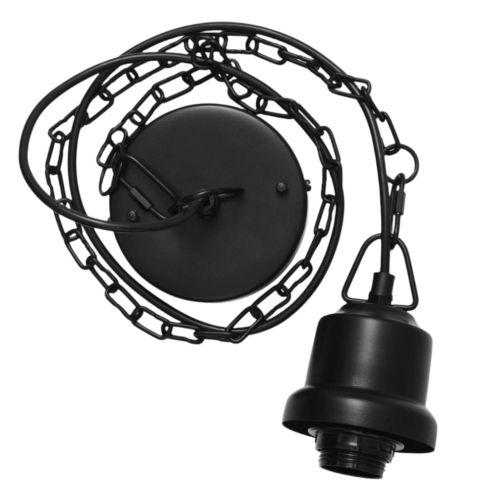 Brooklyn Dome Pendant - 17 Inch - Chain Holder