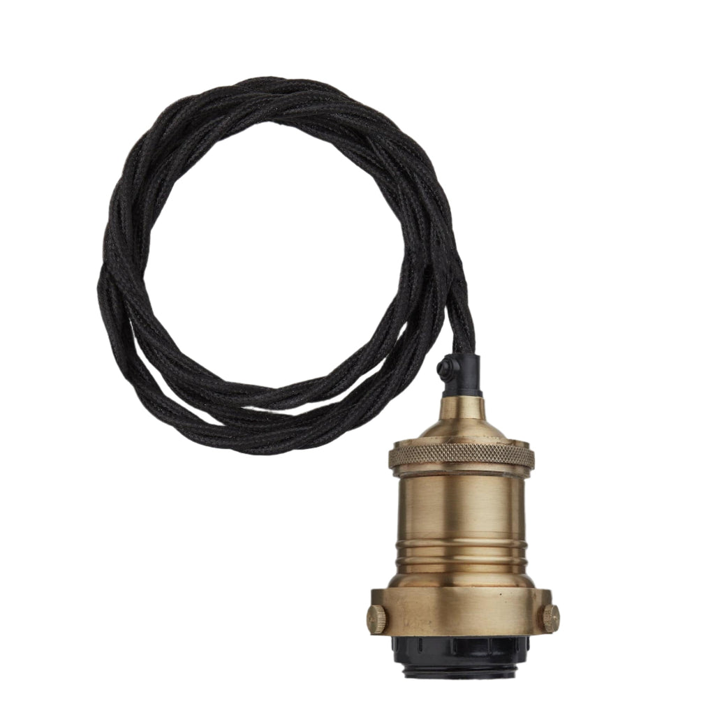Brooklyn Balloon Cage 5 Wire Cluster Lights - 6 inch - Brass
