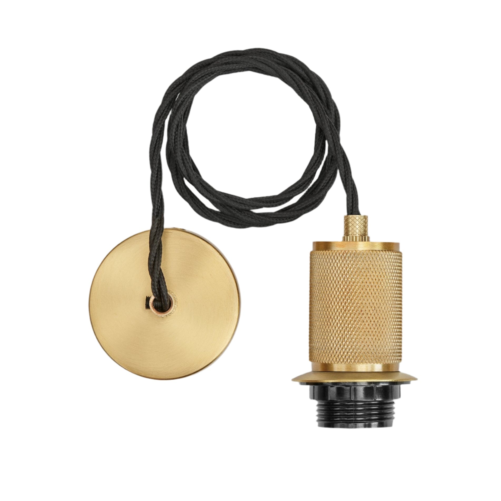 Knurled Glass Schoolhouse Pendant - 5.5 Inch