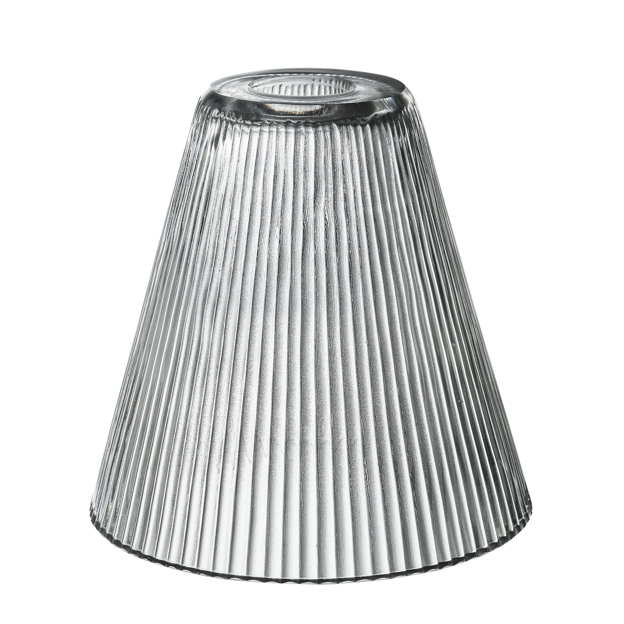 Brooklyn Glass Funnel Wall Light - 8 Inch - Clear