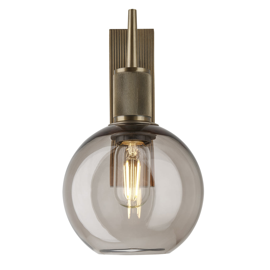 Henley Glass Globe Wall Light - 7 Inch