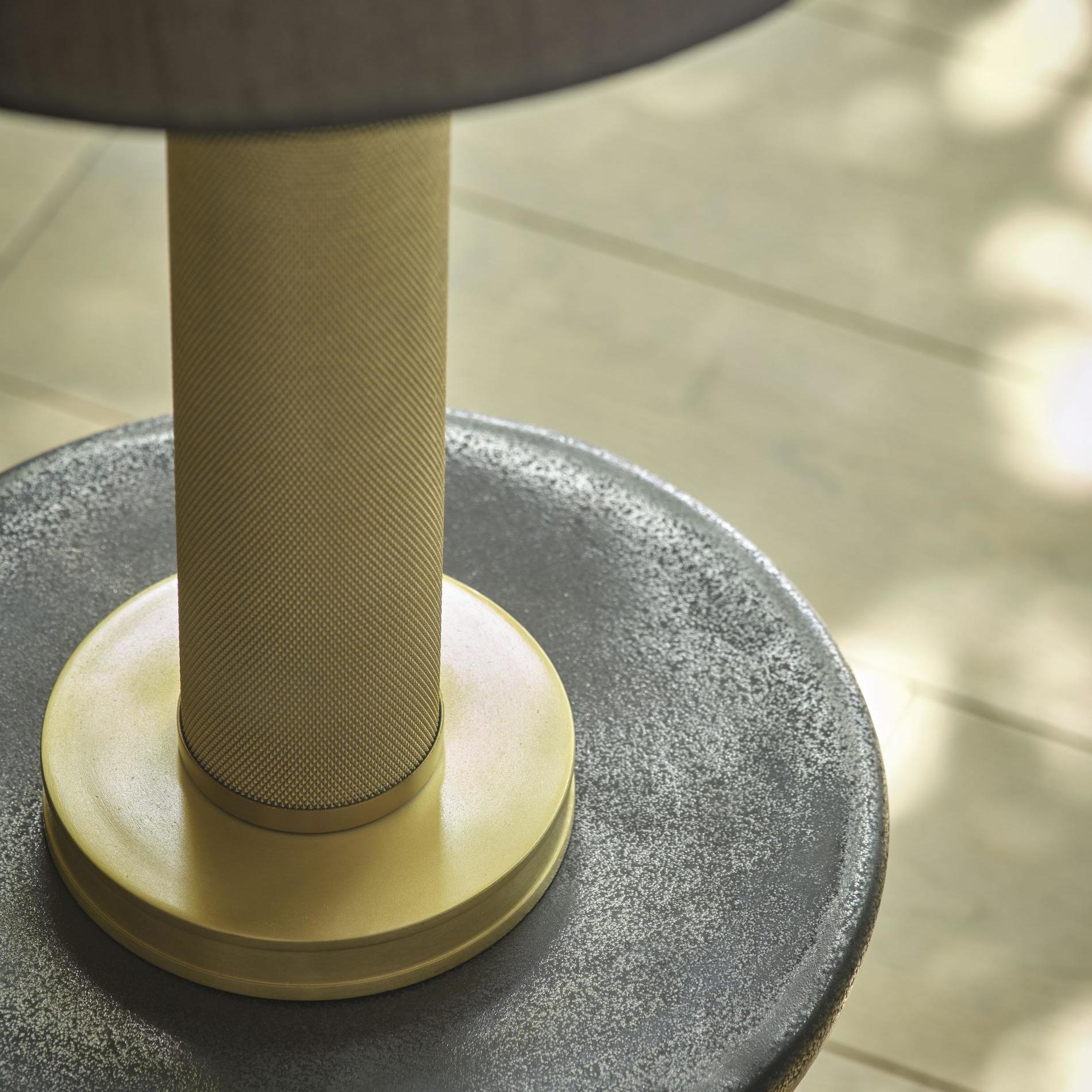 Knurled Pillar Table Lamp