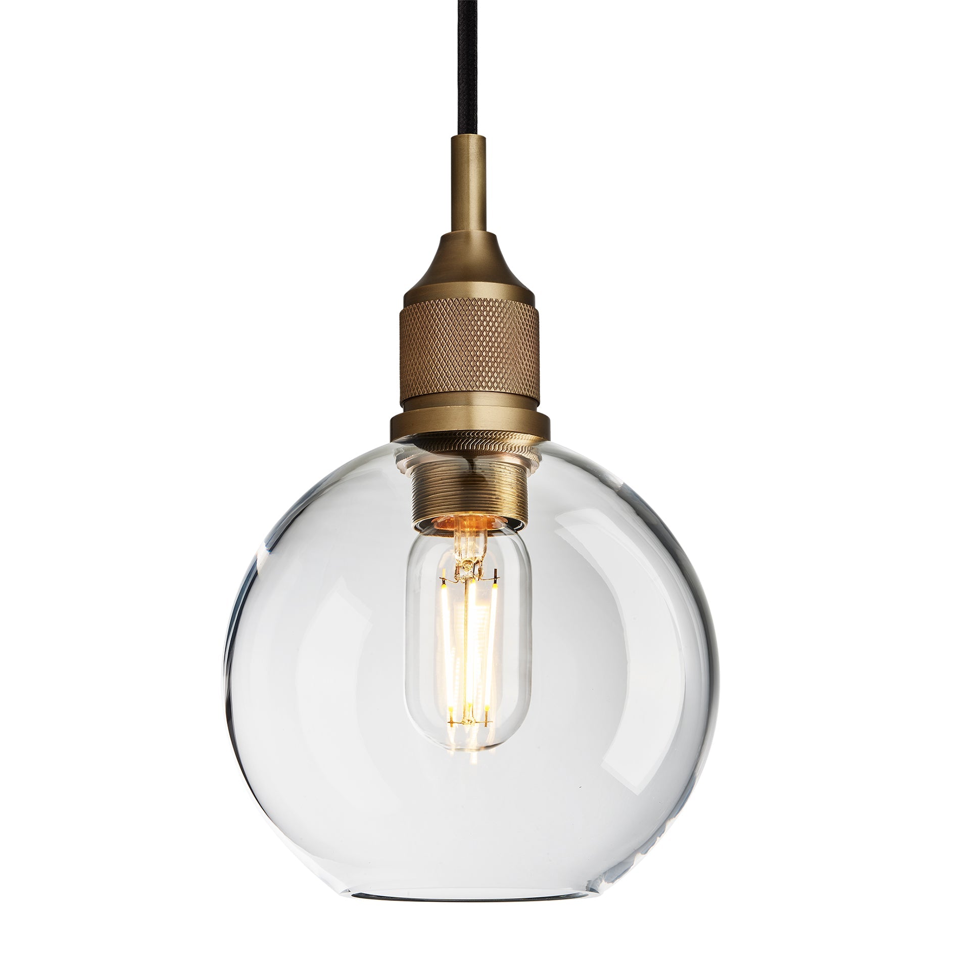 Noho Glass Globe Pendant Light - 7 Inch