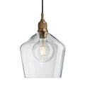 Noho Glass Schoolhouse Pendant Light - 10 Inch