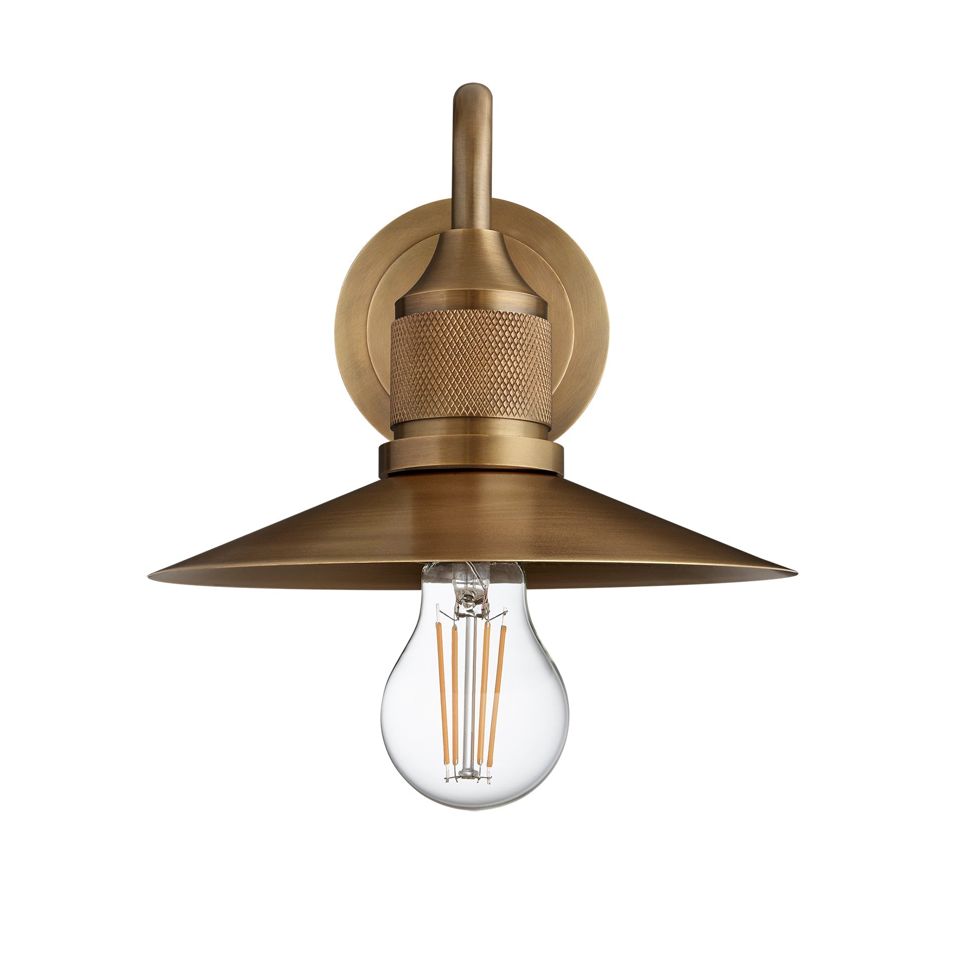 Noho Slope Swan Neck Wall Light - 8 Inch