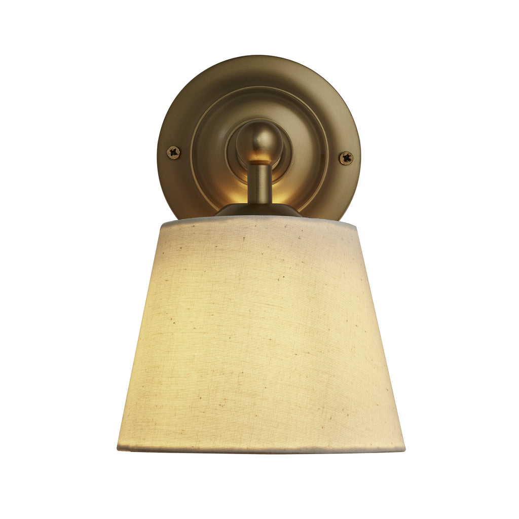 Orlando Empire Wall Light - Light Natural Cotton
