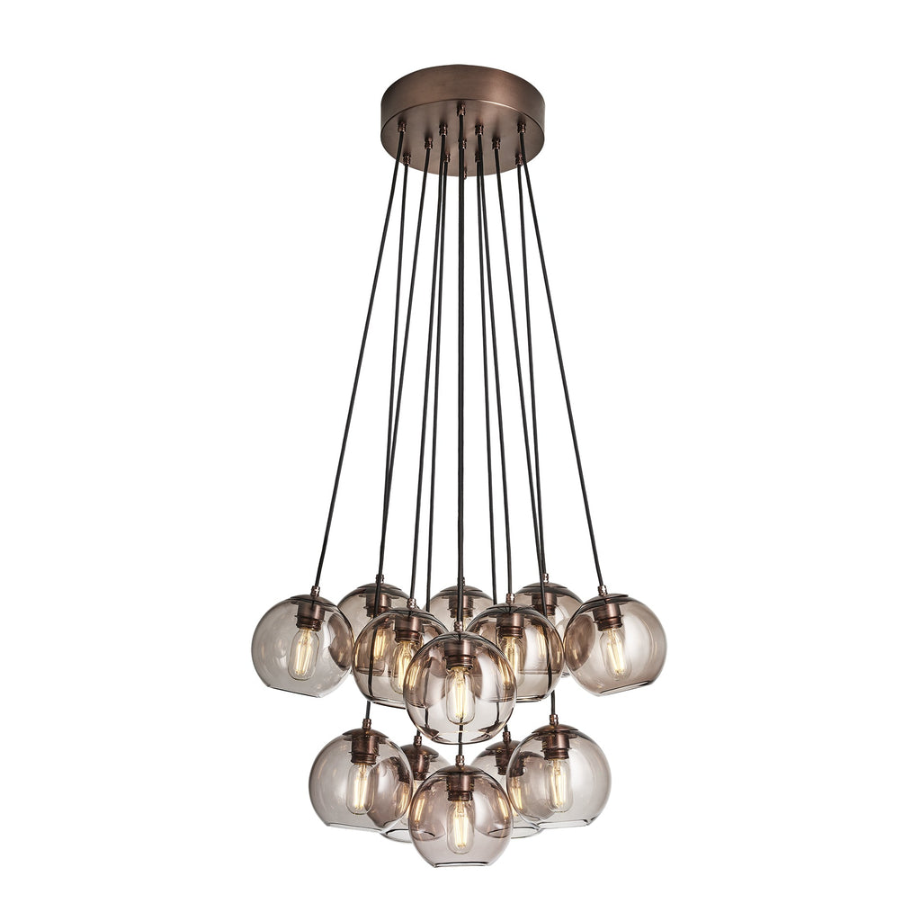 Preston Glass Globe 13 Wire Cluster Lights - 7 Inch