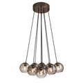 Preston Glass Globe 9 Wire Cluster Lights - 7 Inch