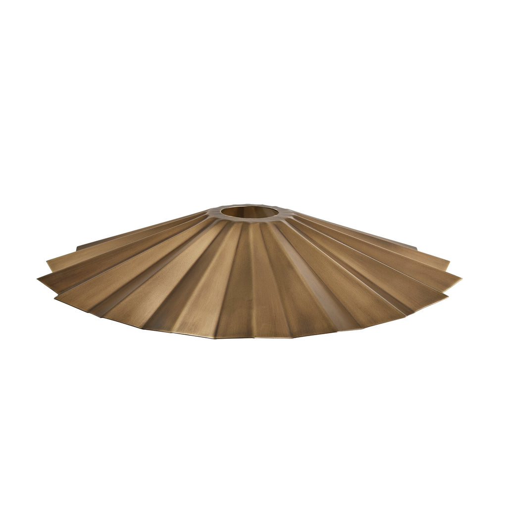 Noho Pleated Slope Pendant Light - 12 Inch