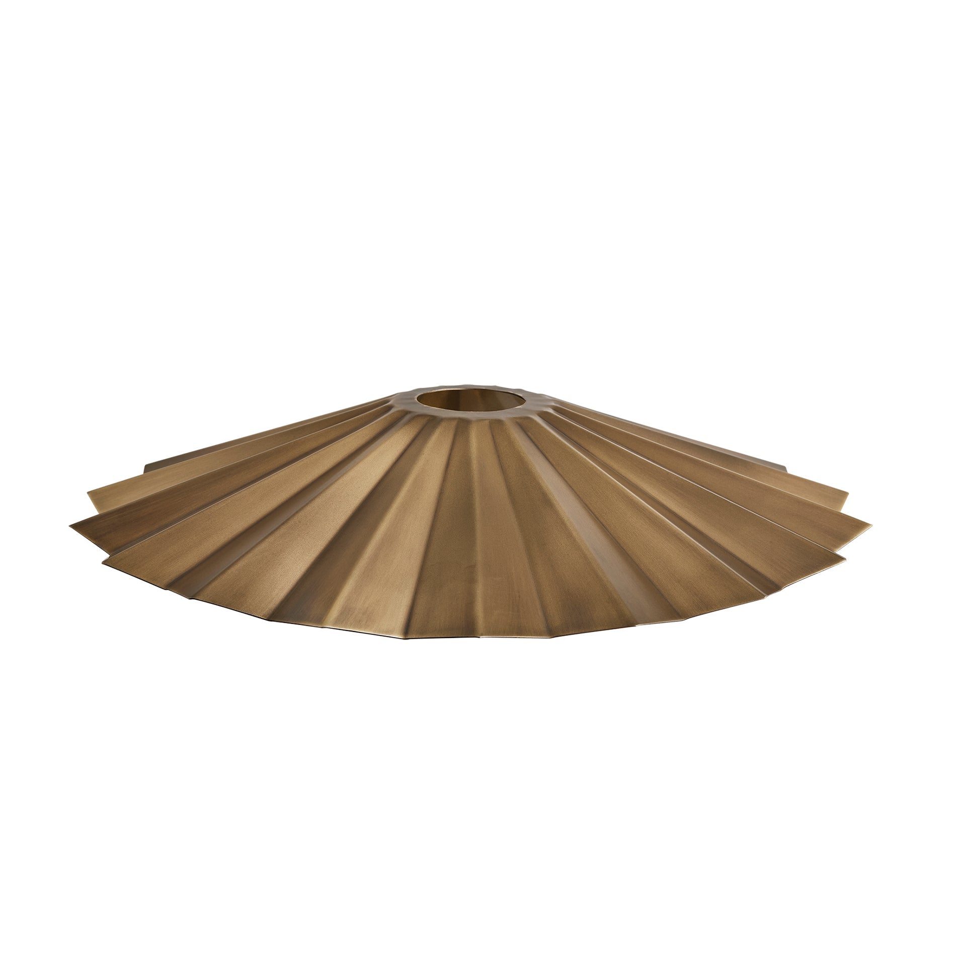 Noho Pleated Slope Pendant Light - 12 Inch