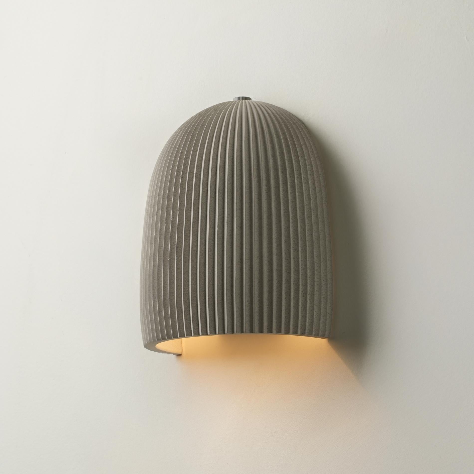 Ramsay Outdoor & Bathroom Cone Wall Light - Ivory