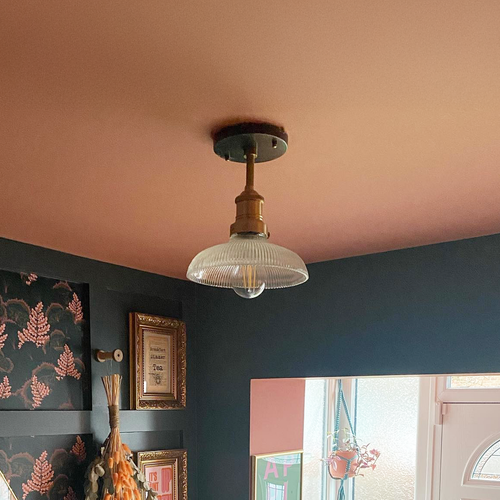 Brooklyn Glass Dome Flush Mount - 8 Inch